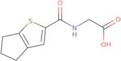 2-{4H,5H,6H-Cyclopenta[b]thiophen-2-ylformamido}acetic acid