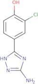 4-(5-Amino-4H-1,2,4-triazol-3-yl)-2-chlorophenol