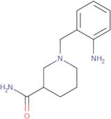 1-[(2-Aminophenyl)methyl]piperidine-3-carboxamide