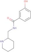 3-Hydroxy-N-(piperidin-2-ylmethyl)benzamide