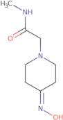 2-[4-(Hydroxyimino)piperidin-1-yl]-N-methylacetamide