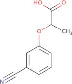 2-(3-Cyanophenoxy)propanoic acid