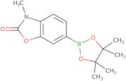 3-Methyl-6-(4,4,5,5-tetramethyl-1,3,2-dioxaborolan-2-yl)benzo[d]oxazol-2(3H)-one