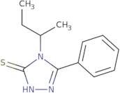 4-(Butan-2-yl)-5-phenyl-4H-1,2,4-triazole-3-thiol