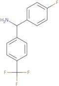 (4-Fluorophenyl)[4-(trifluoromethyl)phenyl]methanamine