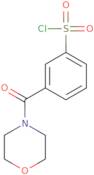 3-(Morpholine-4-carbonyl)benzene-1-sulfonyl chloride