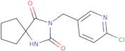 3-[(6-Chloropyridin-3-yl)methyl]-1,3-diazaspiro[4.4]nonane-2,4-dione