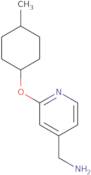 {2-[(4-Methylcyclohexyl)oxy]pyridin-4-yl}methanamine