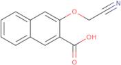 3-(Cyanomethoxy)naphthalene-2-carboxylic acid