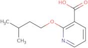 2-(3-Methylbutoxy)pyridine-3-carboxylic acid