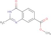 Methyl 2-methyl-4-oxo-3,4-dihydroquinazoline-7-carboxylate