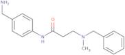 N-[4-(Aminomethyl)phenyl]-3-[benzyl(methyl)amino]propanamide