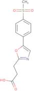 3-[5-(4-Methanesulfonylphenyl)-1,3-oxazol-2-yl]propanoic acid