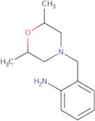 2-[(2,6-Dimethylmorpholin-4-yl)methyl]aniline