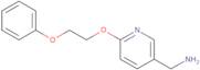 [6-(2-Phenoxyethoxy)pyridin-3-yl]methanamine