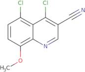 4,5-Dichloro-8-methoxyquinoline-3-carbonitrile