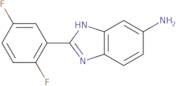 2-(2,5-Difluorophenyl)-1H-1,3-benzodiazol-5-amine