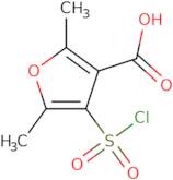 4-(Chlorosulfonyl)-2,5-dimethylfuran-3-carboxylic acid