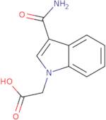 2-(3-Carbamoyl-1H-indol-1-yl)acetic acid