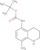 tert-Butyl N-(8-methyl-1,2,3,4-tetrahydroquinolin-5-yl)carbamate