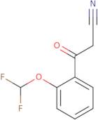 3-[2-(Difluoromethoxy)phenyl]-3-oxopropanenitrile
