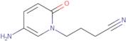 4-(5-Amino-2-oxo-1,2-dihydropyridin-1-yl)butanenitrile