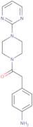 2-(4-Aminophenyl)-1-[4-(pyrimidin-2-yl)piperazin-1-yl]ethan-1-one