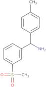 (3-Methanesulfonylphenyl)(4-methylphenyl)methanamine