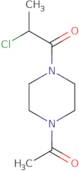 1-(4-Acetylpiperazin-1-yl)-2-chloropropan-1-one