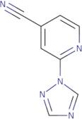 2-(1H-1,2,4-Triazol-1-yl)pyridine-4-carbonitrile