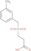 3-[(3-Methylphenyl)methanesulfonyl]propanoic acid