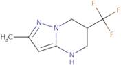 2-Methyl-6-(trifluoromethyl)-4H,5H,6H,7H-pyrazolo[1,5-a]pyrimidine