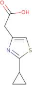 2-(2-Cyclopropylthiazol-4-yl)acetic acid