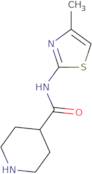 N-(4-Methyl-1,3-thiazol-2-yl)piperidine-4-carboxamide