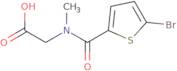 2-[1-(5-Bromothiophen-2-yl)-N-methylformamido]acetic acid