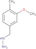 [(3-Methoxy-4-methylphenyl)methyl]hydrazine