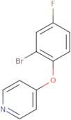 4-(2-Bromo-4-fluorophenoxy)pyridine