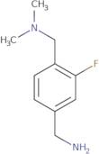 {4-[(Dimethylamino)methyl]-3-fluorophenyl}methanamine
