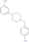 4-{[4-(3-Methylphenyl)piperazin-1-yl]methyl}aniline