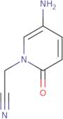 2-(5-Amino-2-oxo-1,2-dihydropyridin-1-yl)acetonitrile