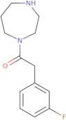 1-(1,4-Diazepan-1-yl)-2-(3-fluorophenyl)ethan-1-one