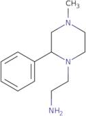 2-(4-Methyl-2-phenylpiperazin-1-yl)ethan-1-amine