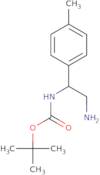 tert-Butyl N-[2-amino-1-(4-methylphenyl)ethyl]carbamate