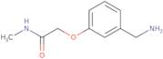 2-[3-(Aminomethyl)phenoxy]-N-methylacetamide