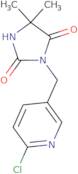 3-[(6-Chloropyridin-3-yl)methyl]-5,5-dimethylimidazolidine-2,4-dione