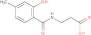 3-[(2-Hydroxy-4-methylphenyl)formamido]propanoic acid