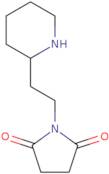 1-(2-Piperidin-2-ylethyl)pyrrolidine-2,5-dione