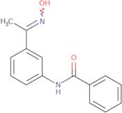 N-{3-[1-(Hydroxyimino)ethyl]phenyl}benzamide