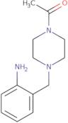 1-{4-[(2-Aminophenyl)methyl]piperazin-1-yl}ethan-1-one