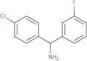 (4-Chlorophenyl)(3-fluorophenyl)methanamine